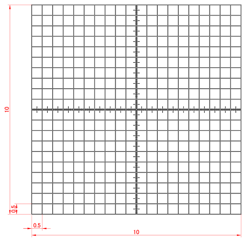 □500μm：全体図