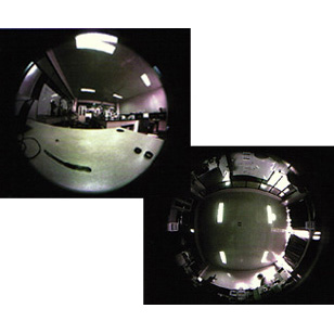 超広角魚眼レンズ(192°)：撮影サンプル