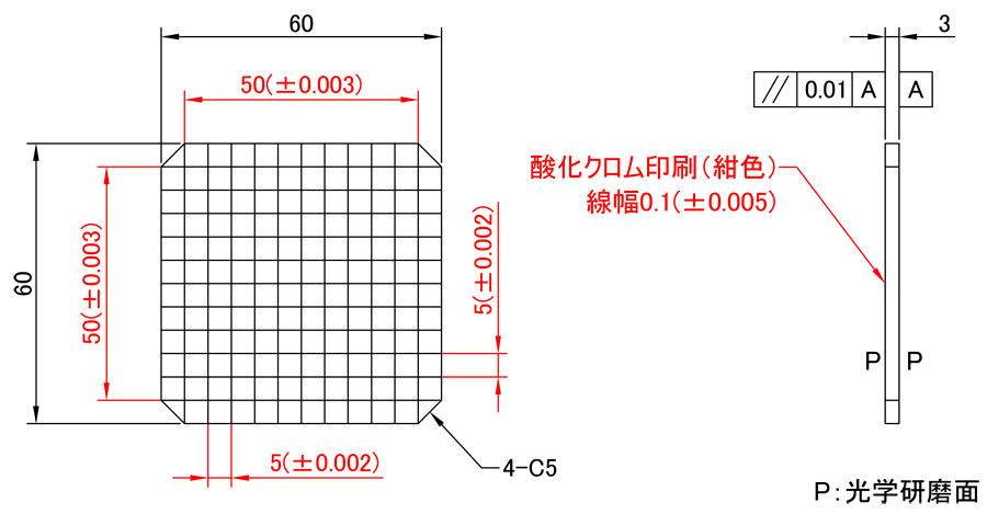 CBG01-50RL: Detailed Drawing