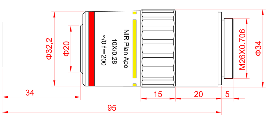 NIR10:寸法図