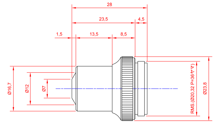 FA2X:Dimensional Drawing