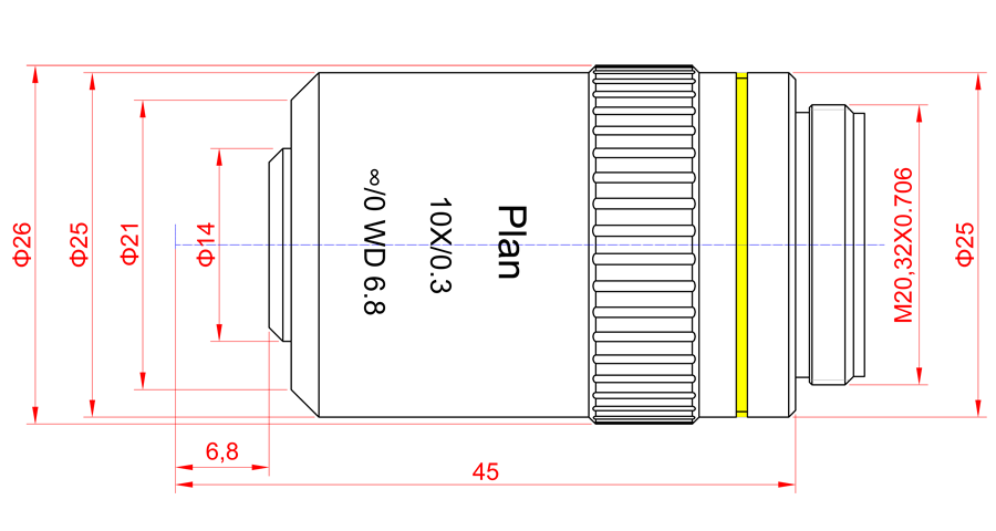 LDJ10:Dimensional Drawing