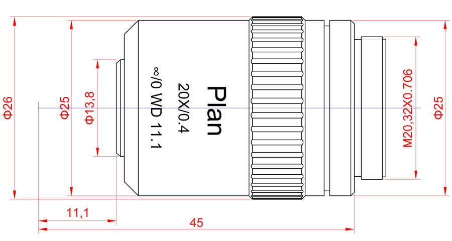 LDJ20:Dimensional Drawing