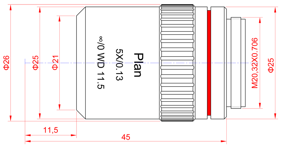 LDJ5:Dimensional Drawing