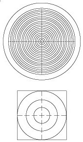 同心円レチクル｜接眼ミクロメーター｜顕微鏡関連｜株式会社渋谷光学