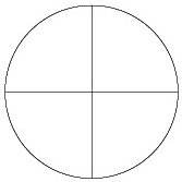 Cross Line with scale: R1201: Drawing