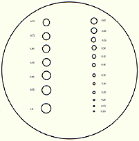 丸ゲージ：図面