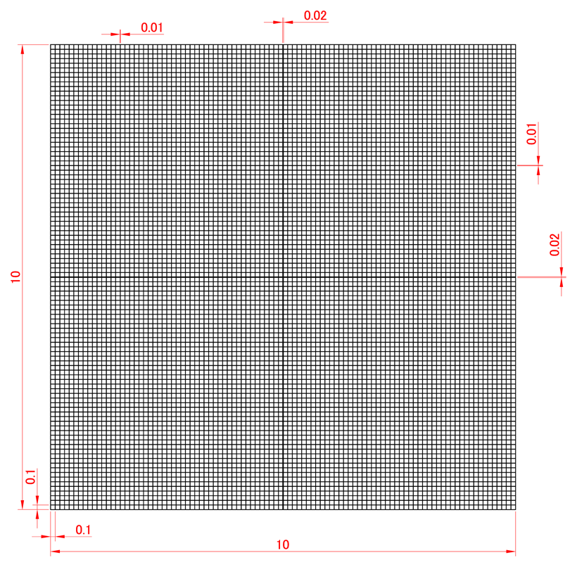 □100 um: Drawing