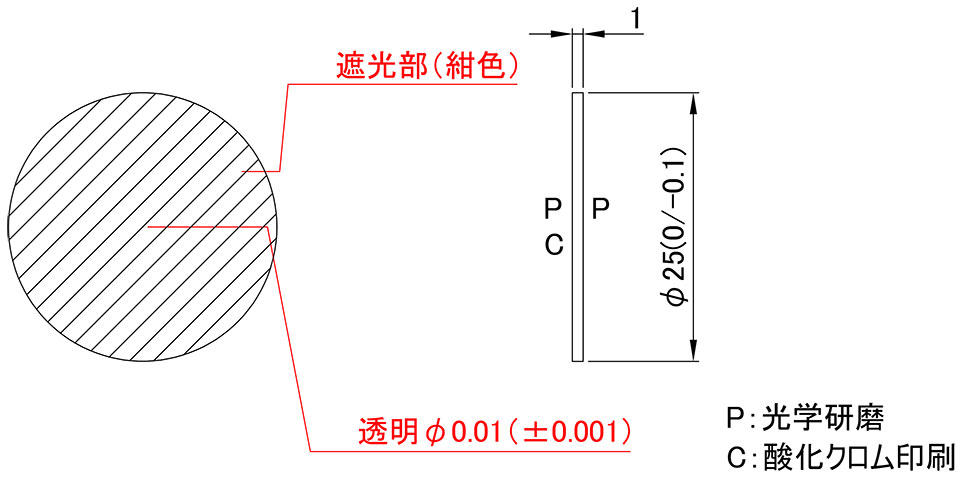 PT1-25C：詳細図